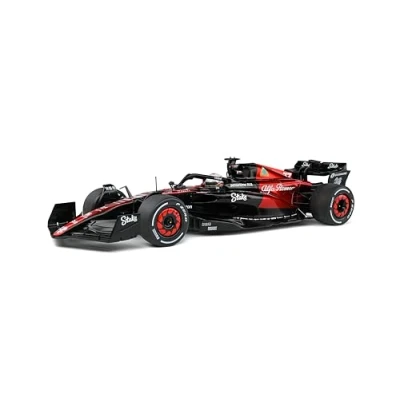 Image of Solido 421186310 1:18 ALFA ROMEO C43 V.BOTTAS CANADIAN GP 2023 Model Car, Black