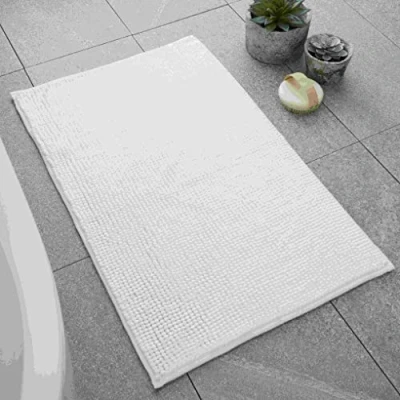 Image of Catherine Lansfield Bobble Bath Mat White