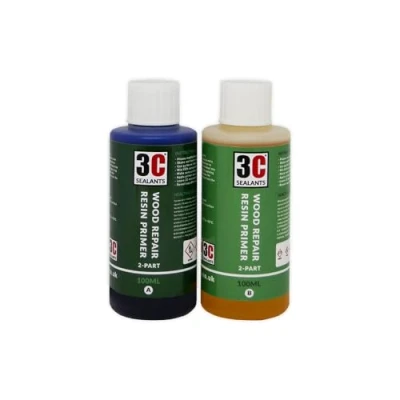 Image of 3C Sealants Wood Repair Resin Primer 2 Part 200ml