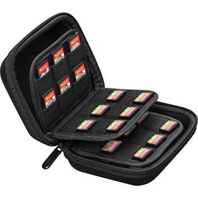 Image of 45 Slots SD Card Switch Game Storage Case Holder For Nintendo Games