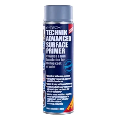 Image of E TECH Technik Advanced Surface Primer 500ml ideal for repaired, restored and filled surfaces