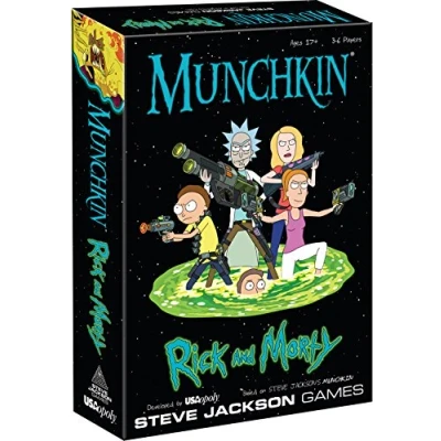 Image of Steve Jackson Games Munchkin: Rick and Morty Board Game