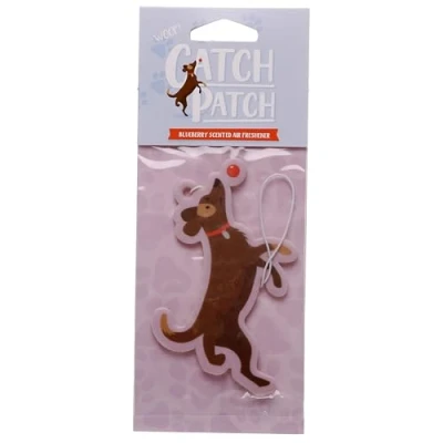 Image of Puckator Blueberry Catch Patch Dog Air Freshener Diffuser Room Fragrance Fresheners For Home Bathroom Small Aroma Mist Scent Diffusers Odour Neutraliser Cigarette Smoke Remover