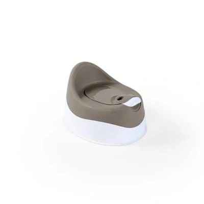 Image of Dolu Infant Potty Trainer Comfortable &amp; Ergonomic Design for Toddlers Stone Grey Kids Toilet Easy to Clean Safe Training Solution