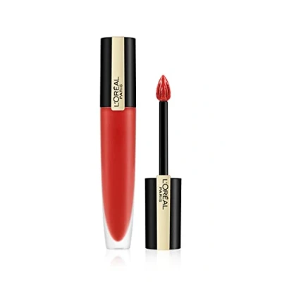 Image of L&#039;Oreal Paris Rouge Signature Matte Liquid Lipstick, Ultra Lip Stain, Up To 24 Hours of Colour, 113 I Don&#039;t, 41 ml (Pack 1)