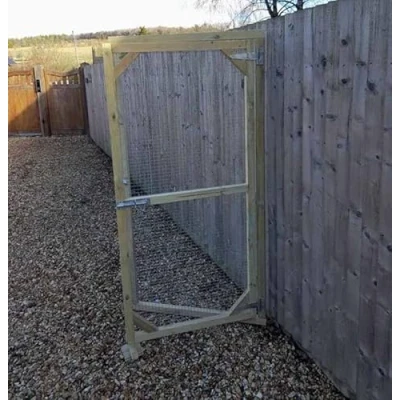 Image of Buttercup Farm Pressure treated timber framed Aviary DOOR panel 6&#039; X 3&#039; with galvanised wire mesh 1/2&quot; 19 gauge