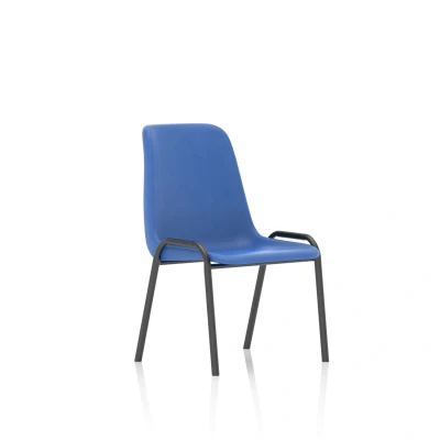 Image of Polly PLYSTKBLU Stacking Visitor Chair Blue