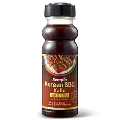 Image of Sempio Korean Kalbi Marinade Sauce (10.6oz) Authentic Flavor. Ideal for BBQ, Ribs, Meat &amp; More