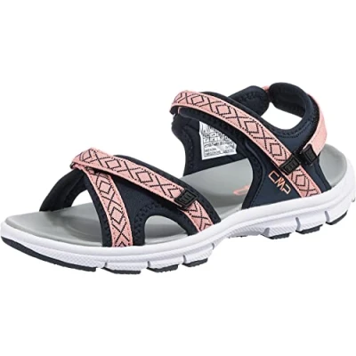 Image of CMP Women&#039;s Hiking Sandal Shoe, B.Blue Peach, 4 UK