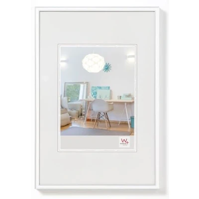 Image of walther Design Picture Frame White 60 x 90 cm New Lifestyle Plastic KV090W