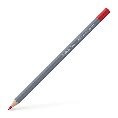 Image of Faber Castell Creative Studio Goldfaber Aqua Watercolour Pencil, (121), Pale Geranium Lake, Single For Art, Craft, Drawing, Sketching, Home, School, University, Colouring