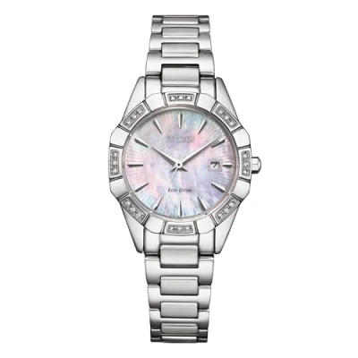 Image of Citizen Women&#039;s Analog Quartz Watch with Stainless Steel Strap EW2650 51D