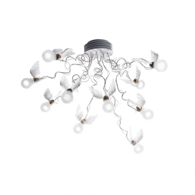 Image of Ingo Maurer Birdie&#039;s Nest LED ceiling lamp 10 bulb