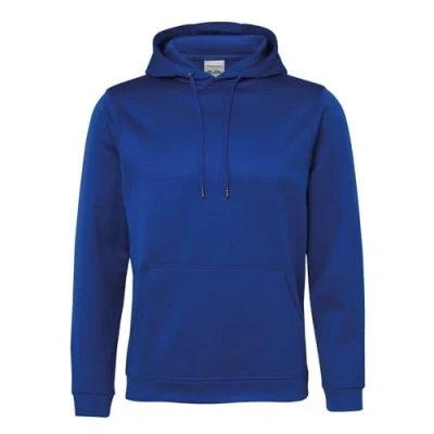 Image of AWDis Men&#039;s Sports Polyester Hoodie, Blue (Royal Blue), Large