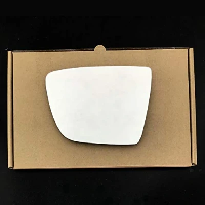 Image of Stick on Wing Mirror Glass fits KIA Venga Reg 2009 to 2020 Left Passenger Side