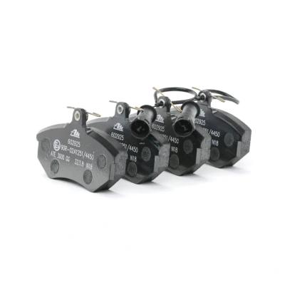 Image of 443698151, 443698151A, 443698151C, 443698151D, 443698151E brake pad set ATE 13.0460 2925.2 incl. wear warning contact with caliper screws