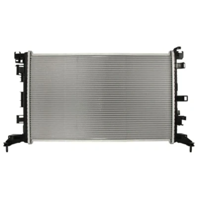 Image of 214100001R, 214100003R Engine radiator NISSENS 637602 Aluminium 670mm 399mm 22mm Brazed cooling fins