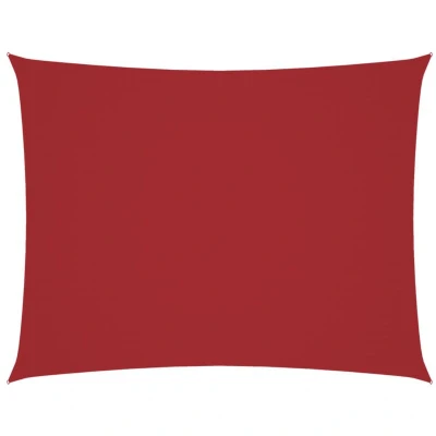 Image of vidaXL Sunshade Sail Oxford Fabric Rectangular 2.5x4 m Red
