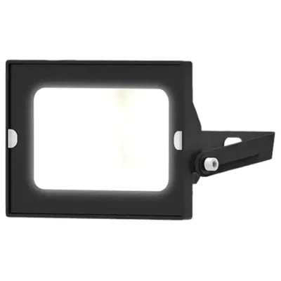 Image of 4lite Outdoor Floodlight (Black) 4250lm IP65 Rated LED Integrated 50W Flood Light 4L2/1013 4Yr Guarantee