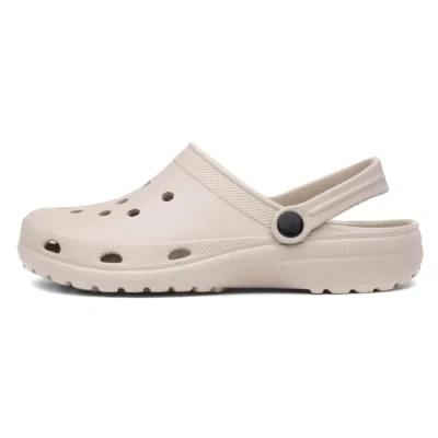 Image of shoezone Summer Womens Stone EVA Clog Size 9 UK Beige