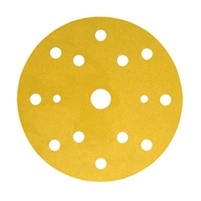 Image of 3M Hookit Paper Disc 255P, 150 mm, 15 Hole LD861A, P80 100 Discs/Box