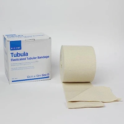 Image of Tubula Elasticated Tubular Bandage Size G 12cm x 10m (Joint 51cm 60cm) Large Thigh
