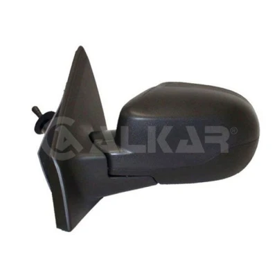Image of 7701054753, 7701071870, 8200801908 Wing mirror ALKAR 6137176 left Control: cable pull, Aspherical for hand drive vehicles RENAULT: CLIO 3