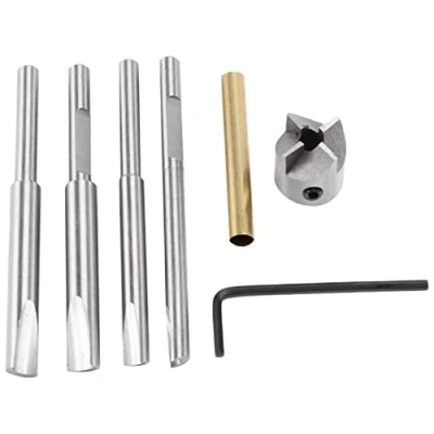 Image of Bruafsir 7 Pen Barrel Trimmer Set, 3/4 inch Cutting Head,7mm Turning Trimming System, Making Kits for Woodturning
