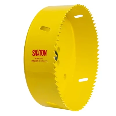 Image of Saxton HSS Hole Saw Cutter M42 Bi Metal 8% Cobalt Heavy Duty (14mm 230mm) (121mm)