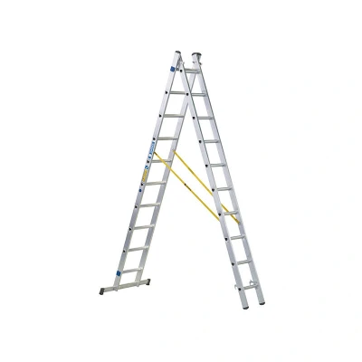 Image of Zarges D Rung Combination Ladder 2 Part X 10 Rungs