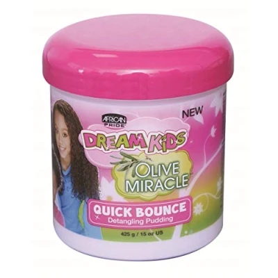 Image of African Pride Dream Kids Olive Miracle Quick Bounce Detangling Pudding
