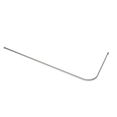 Image of iflo Pre Formed L Shape Anodised Shower Rail 760 x 1830mm GP85800CPS