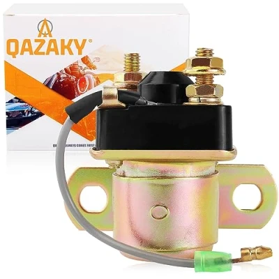 Image of QAZAKY Starter Solenoid Relay Compatible with Polaris ATV Sportsman Cyclone Diesel Magnum Scrambler Sport Trail Blazer Big Boss Xpedition Xplorer Xpress Worker 250 300 325 330 335 350 400 425 400L 500