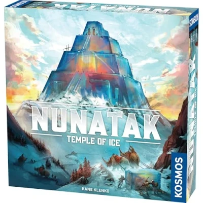 Image of Thames &amp; Kosmos Nunatak: Temple of Ice, Set Building Card Game, Competitive Games For Adults and Kids, Board Game Night, 1 to 4 Players, Age 10+