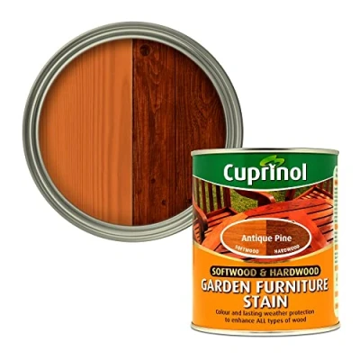 Image of Cuprinol Garden Furniture Stain Exterior Woodcare, Antique Pine,750 ml