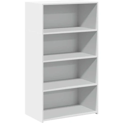 Image of vidaXL Highboard White 70x41x124 cm Engineered Wood