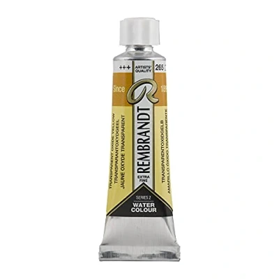 Image of Rembrandt Watercolour Tube 10 ml Transparent Oxide Yellow 265