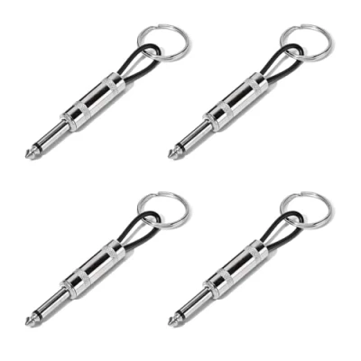 Image of 4 Pack Guitar Plug Keychain for Marshall JCM800 Amp Key Hooks, Holder, Holder Wall Mounted Perfect Home, Studio, or Entryway Organization