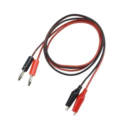 Image of 1000V 20A Multimeter Test Leads Probes With Cover Digital Electrical Alligators Clip