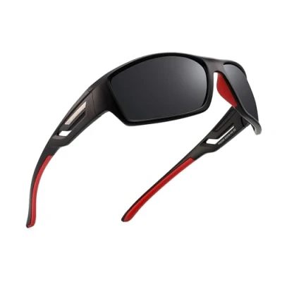 Image of PUKCLAR Polarised Sports Sunglasses for Men Women Driving Cycling Running Fishing Goggles Frame