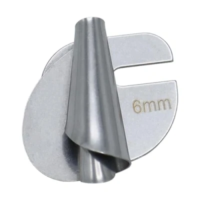 Image of Sewing Machine Hemmer Foot, Precision Edge Rolled Hem Attachment, Foot For Neat Seams Of Napkins, Handkerchiefs