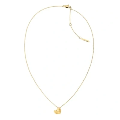 Image of Calvin Klein Women&#039;s FACETED HEART Collection Pendant Necklace 35000036