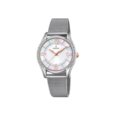 Image of Festina Womens Analogue Quartz Watch with Stainless Steel Strap F20420/1