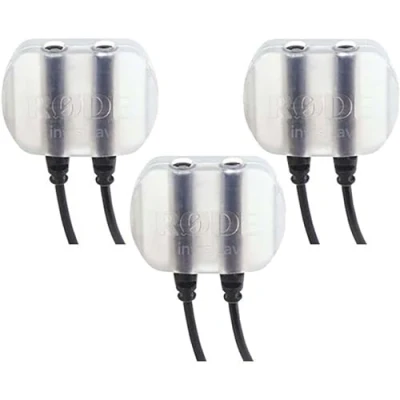 Image of RØDE invisiLav (3 Pack) Clear Mount for Lavalier Microphones Pack of 3