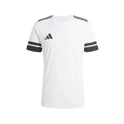Image of adidas Performance SQUADRA25 Short Sleeve Sports Tshirt, Men&#039;s, Size: XS, White/black