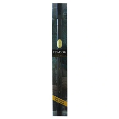 Image of Feadog Brass D Whistle Pack Black