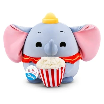 Image of Snackles Disney 14 inch Plush (DUMBO) by ZURU, with Snack Accessory