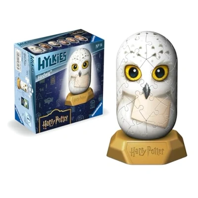 Image of Ravensburger Hylkies Figures Hedwig Harry Potter Gifts for Kids and Adults Age 6 Years Up Collectable Toys 3D Puzzles