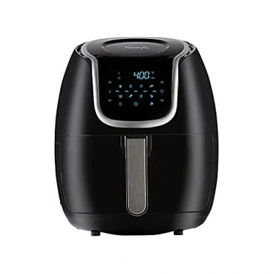 Image of Power XL Vortex Air Fryer 2.8L 4 in 1 Digital 360 Degree Cyclonic Technology 8 Pre Set Functions Makes Cooking with Less Oil &amp; Fat Easier and Quicker Recipe Book Included