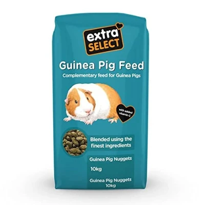 Image of Extra Select Guinea Pig Nuggets Dry Pellets with Vitamin C Small Animal Food 10kg